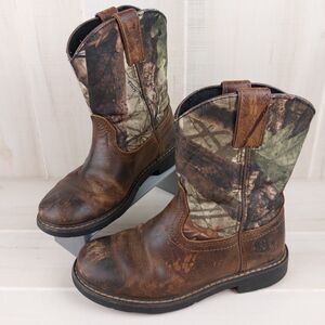 Ariat Youth 3.5 Western Boot Pull On Camouflage Work Ranch 10006747